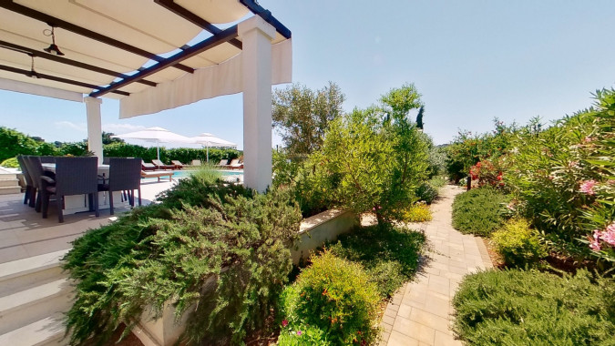 Villa Giove, Solta, mit beheiztem Pool, nahe dem Meer Grohote