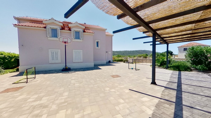 Au&szlig;en, Villa Giove, Solta, mit beheiztem Pool, nahe dem Meer Grohote