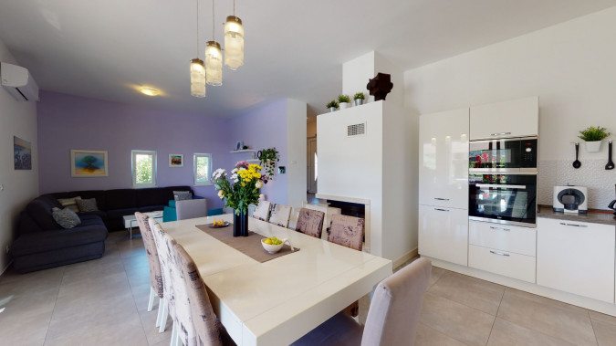 Innere, Villa Giove, Solta, mit beheiztem Pool, nahe dem Meer Grohote