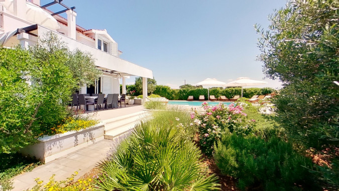 Au&szlig;en, Villa Giove, Solta, mit beheiztem Pool, nahe dem Meer Grohote