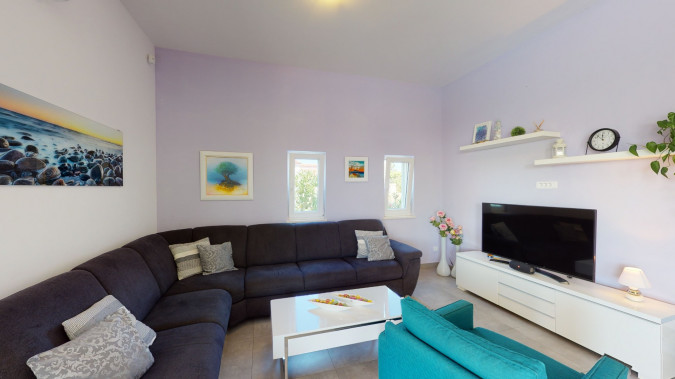 Innere, Villa Giove, Solta, mit beheiztem Pool, nahe dem Meer Grohote