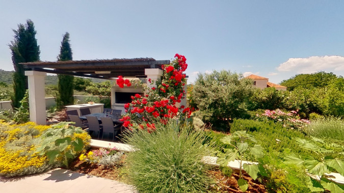 Villa Giove, Solta, mit beheiztem Pool, nahe dem Meer Grohote