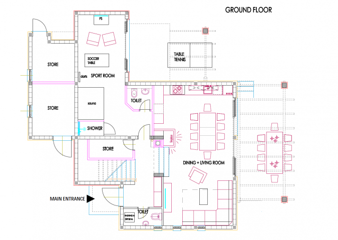 Grundrisse, Villa Giove, Solta, mit beheiztem Pool, nahe dem Meer Grohote