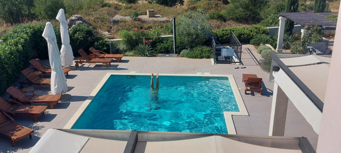 Villa Giove, Solta, mit beheiztem Pool, nahe dem Meer Grohote