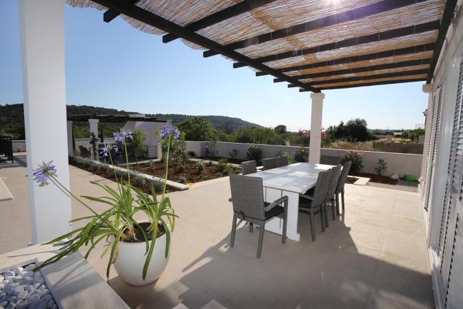 Au&szlig;en, Villa Giove, Solta, mit beheiztem Pool, nahe dem Meer Grohote