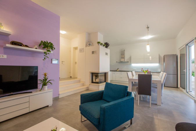 Innere, Villa Giove, Solta, mit beheiztem Pool, nahe dem Meer Grohote