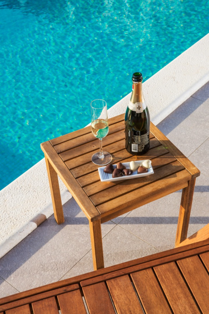 Villa Giove, Solta, mit beheiztem Pool, nahe dem Meer Grohote